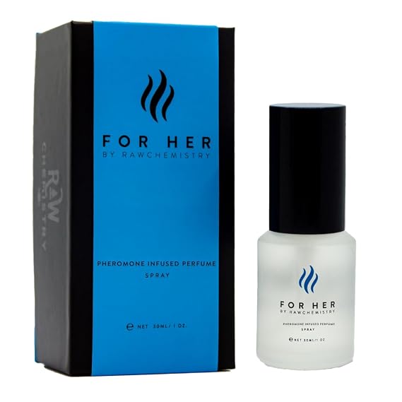 RawChemistry Pheromone Infused Women's Perfume 1 oz - For Her | Body Spray for Women Essence, Premium Perfume Oil, Fragrance Oil, Perfumes de Mujer, Cologne for Women, Womens Fragrance