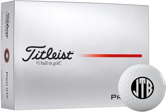 Custom Titleist Pro V1x Golf Balls - 2025 Model