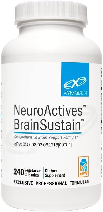 XYMOGEN NeuroActives BrainSustain, 120 Capsules
