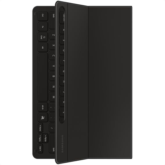 Samsung Galaxy Official AI Book Cover Keyboard Slim for Galaxy Tab S10 FE, S9, S9 FE, Black