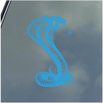 Cobra Vinyl Sticker Decal Mustang Viper Venom Snake Love