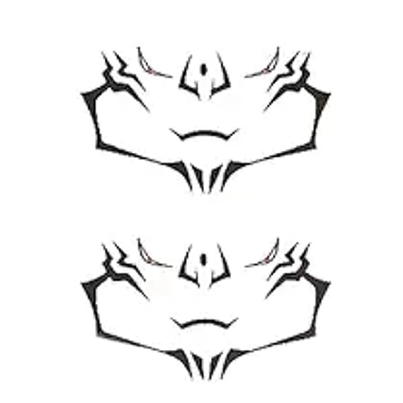 Ryomen Sukuna Tattoo Stickers Character Cosplay Props Costume Decoration Accessories (02)