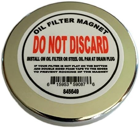 Universal Oil Filter Magnet Protect Our Performance Engine Fits: Most Cars and Trucks
