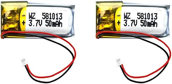 2PCS Octelect Lithium Polymer Battery 3.7v 581013