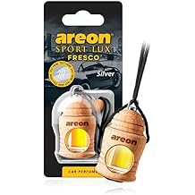 AREON Fresco FSL02 Hanging Car and Home Air Freshener - Silver Scent