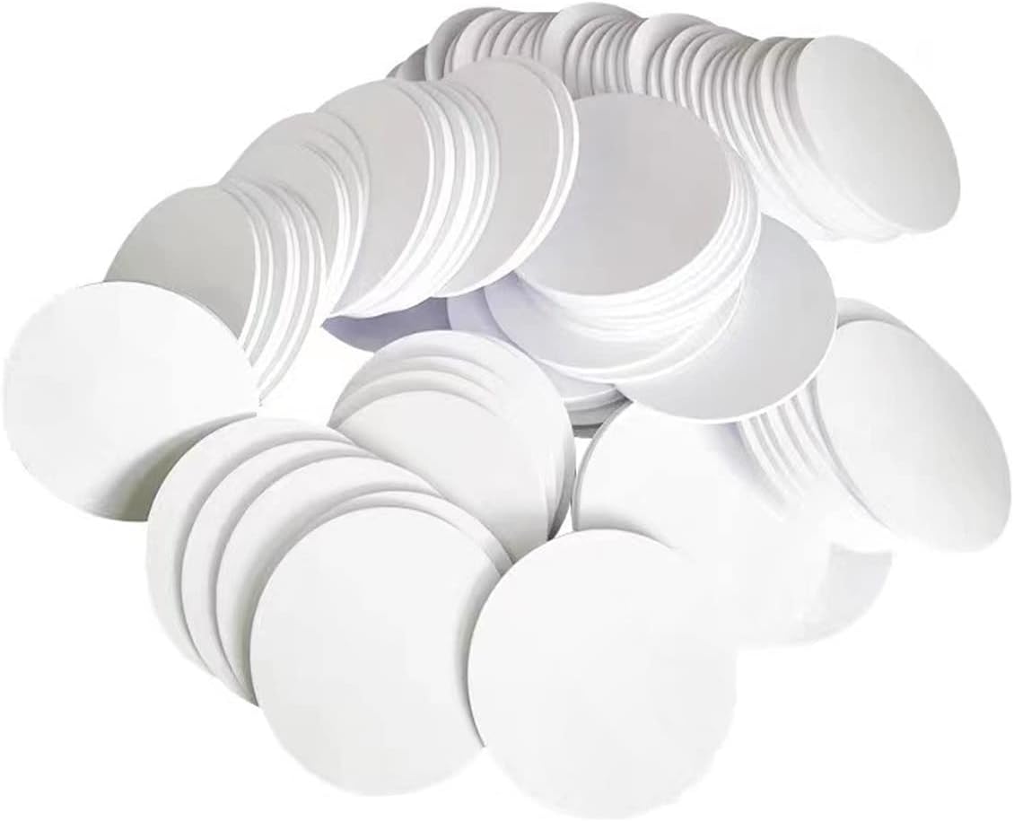 YFFSFDC NFC Tag NTAG215 Coin Type Card NFC Coin Circular Diameter 25mm 504 Bytes Compatible with Amiibo Shortcut App Compatible 30-Piece Set