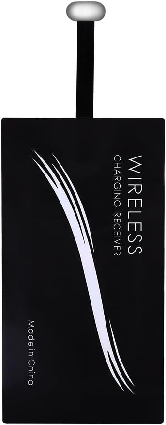1000 mAh Qi Wireless Charger Receiver, USB Type-C Ultra Thin Wireless Charging Receiver for All USB C port Android System
