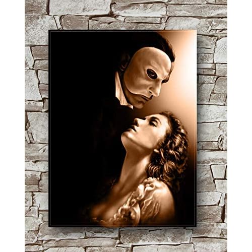 Zero.o The Phantom of The Opera Poster Standard Size | 18-Inches by 24-Inches | The Phantom of The Opera Posters Wall Poster Print
