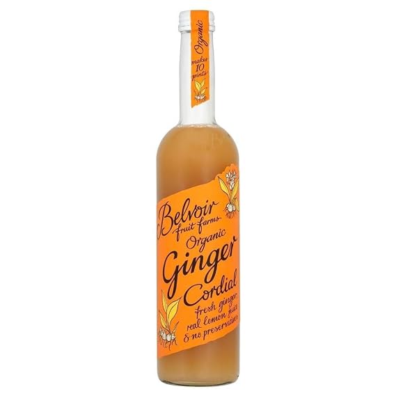 Belvoir Fruit Farms Organic Cordial Ginger (500ml)