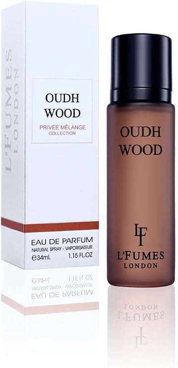 Oudh Wood | Unisex Luxurious Fragrance that Sparkles like Sunlight on Golden Sands (34ml) by L'Fumes