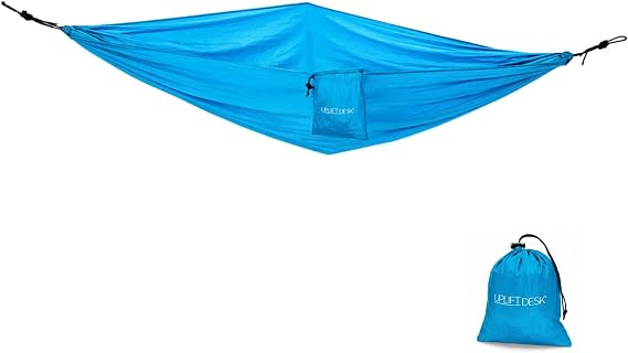 UPLIFT Desk Under Desk Hammock Hammock for Office, Ergonomic Office Supplies Perfect for Rest & Relaxation, Durable and Easy to Use (Blue)