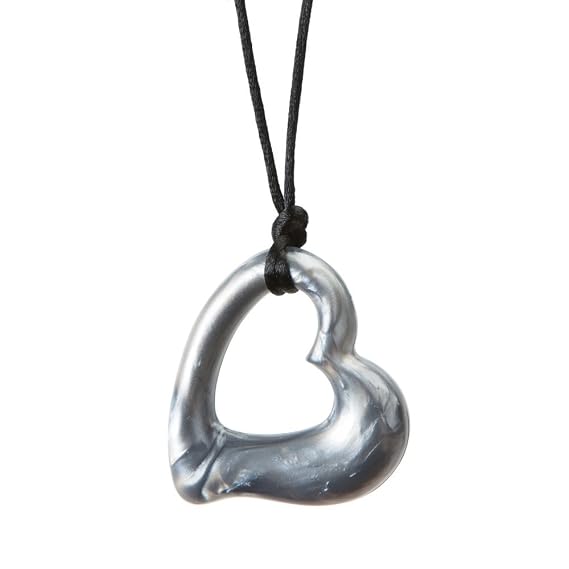 Chewigem Miller Chewable Heart, Silver