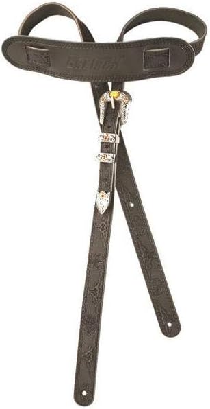 Fender STRAP - GRETSCH 6334 TOOLED BLACK, 49"-56"