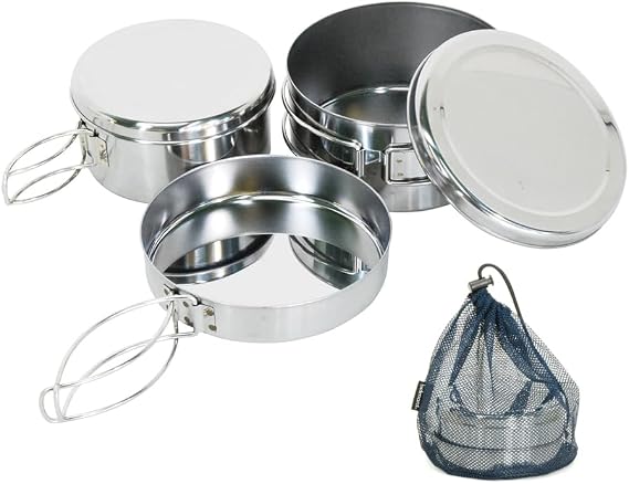 Belmont Stainless Cookware Set of 5