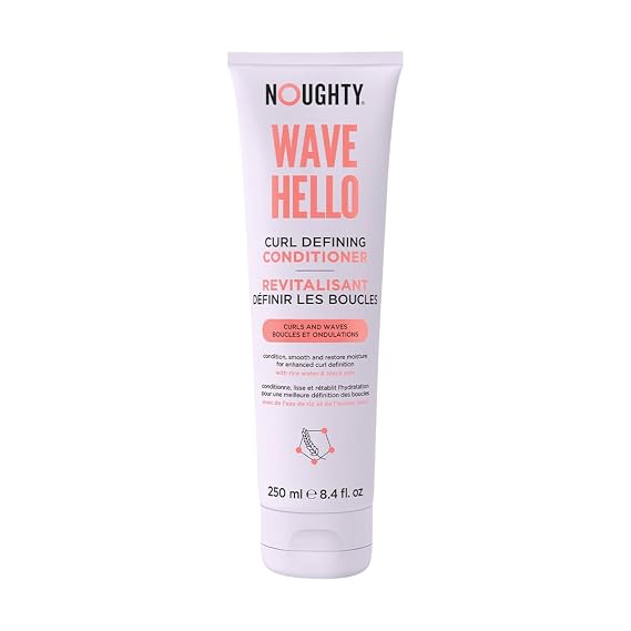 Noughty Wave Hello Curl Defining Conditioner for Curly Hair, 8.45fl.oz