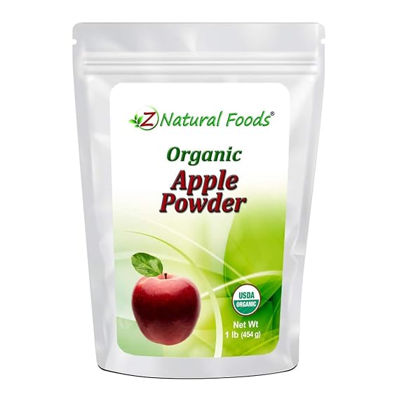 Z Natural Foods Organic Apple Powder - Non-GMO Vegan Fruit Powder, 1 lb