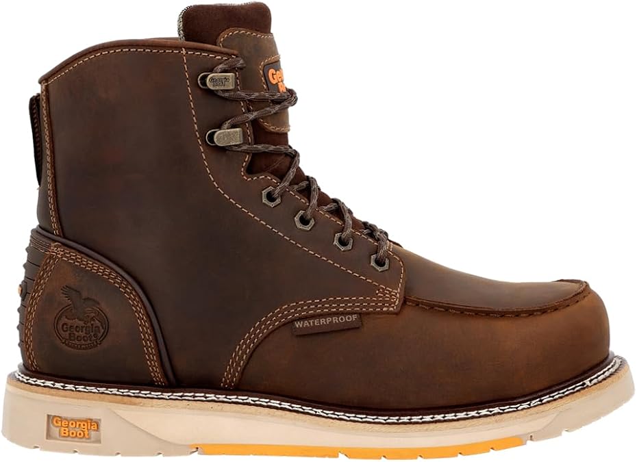 Georgia Boot AMP LT Wedge Composite Toe Waterproof Work Boot