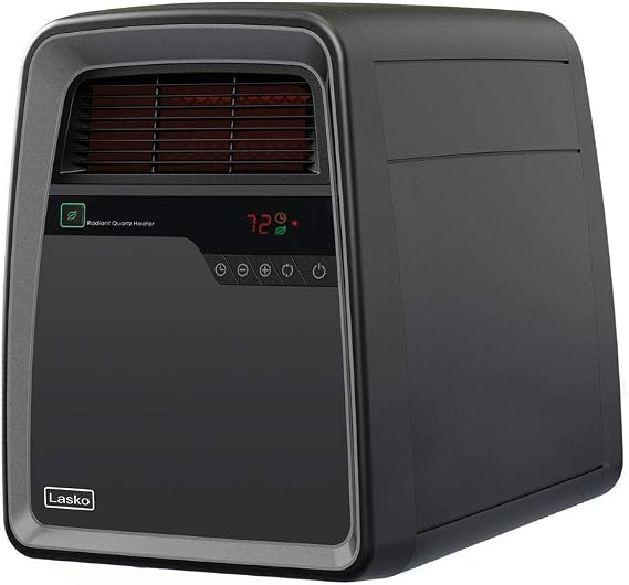 Lasko Cool-Touch Infrared Quartz Heater with Remote Control, QB16103