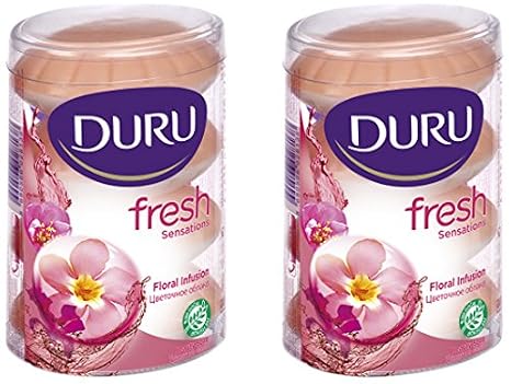 Duru Fresh Sensations Body Wash, Floral Infusion, 2 Count