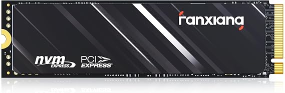 fanxiang S501Q SSD 512GB PCle 3.0x4 Internal Solid State Drive, NVMe M.2 2280 Internal Solid State Drive, SLC Cache 3D NAND Up to 3000MB/s for Laptop and PC Desktops