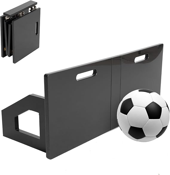 Bu Çok Açılı Duvara Monte Katlanabilir Futbol Sıçrama Levhası, saha antrenmanı, teknik jestler ve atış uygulamaları için ideal bir taşınabilir antrenman aracıdır.