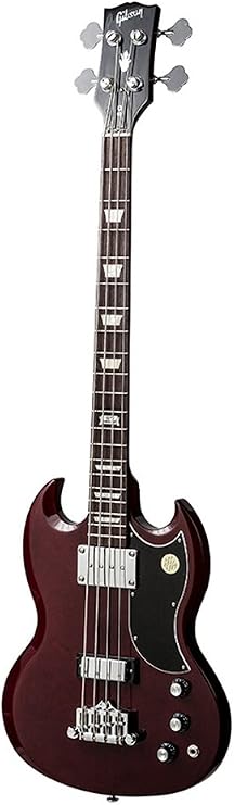 Gibson USA BASG14HCCH1 SG Standard Bass 2014 4-String Bass Guitar - Heritage Cherry