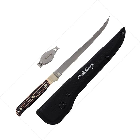 Uncle Henry Staglon Fillet/Clipper Combo, Brown