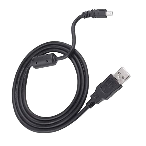 GONOLOWAY Replacement USB Cable 8Pin Camera Transfer Data Sync Charging Cord Compatible with Pentax DL, K100D, K10D, K110D, M 30, Optio 33WR, Optio 43WR and More (3.3ft)