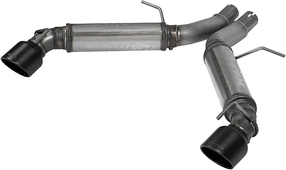 Flowmaster 717992 FlowFX Axle-Back Exhaust Kit 3 Inch 409 Stainless Steel with 4.5 Inch Black Ceramic Coated 304 Stainless Steel Tips Compatible with 2016-2024 Chevy Camaro 3.6L V6