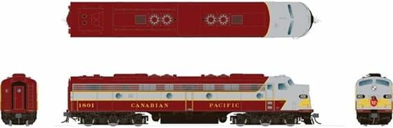 Rapido RAP28513 HO Scale Canadian Pacific Block Scheme EMD E8A DCC with Sound No.1801