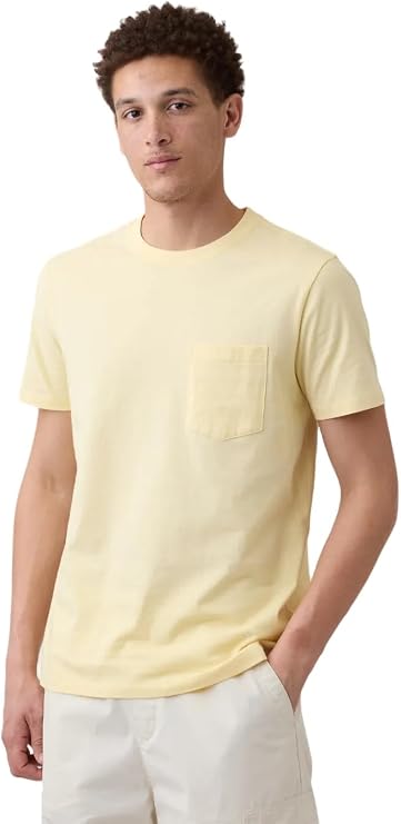GAP Men's Everyday Soft Crewneck Pocket Tee