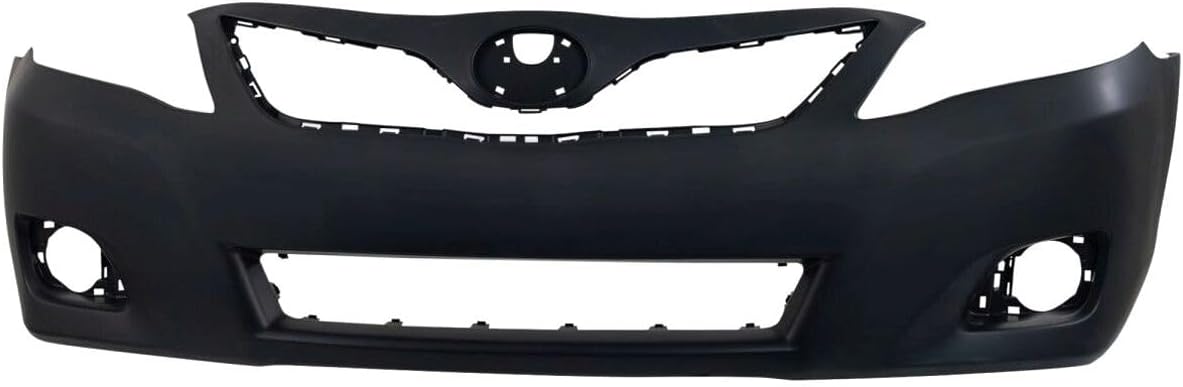 Bumper Cover Fascia for Toyota for Camry BaseLEXLE 2010-2011 Front Us Built  Fog Light Cut-out Primed 5211906958 15678147