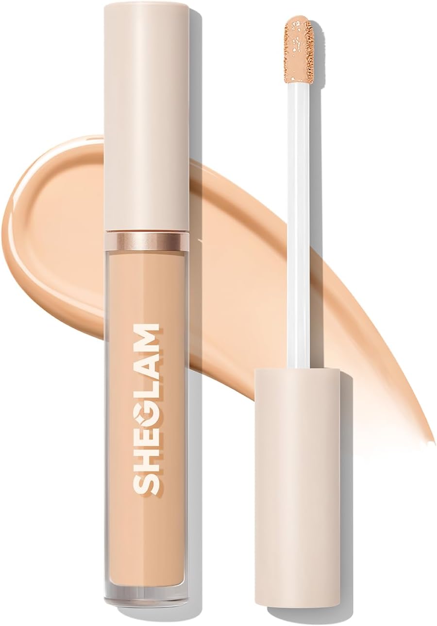 SHEGLAM LIKE MAGIC 12 Hour Hazelnut Matte Liquid Brightening Lightweight All-Day Long Hydrating Pore Correction Concealer