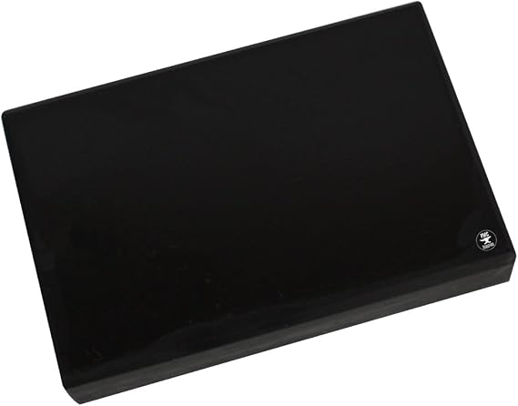 3" x 2" x 1/2" Gold Silver Platinum Testing Black Scratch Stone for Precious Metals