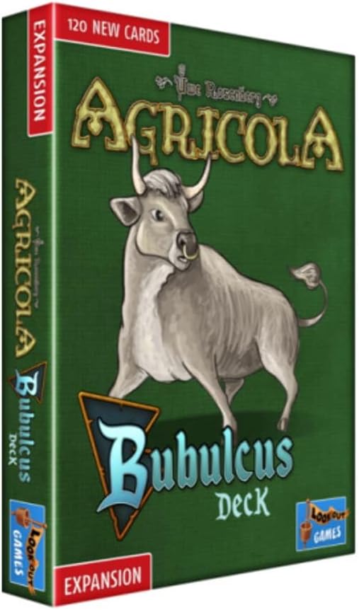 Agricola Revised Edition Bubulcus Deck EXPANSION | Strategy Game | Farming Game for Adults and Teens | Advanced Board Game | Ages 12 | 1-4 Players | Avg. Playtime 90 Minutes | Made by Lookout Games