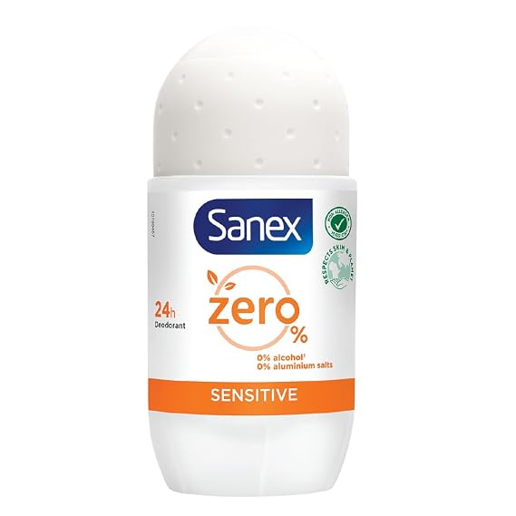 Sanex Zero Desodorante Sensitive Roll On 50Ml