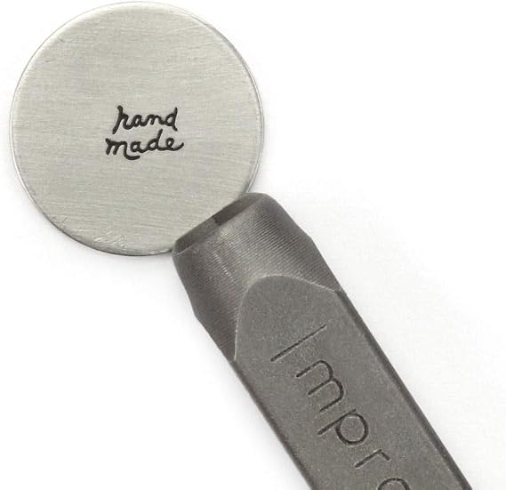 ImpressArt - Hand Made Signature Metal Design Stamp, 6mm