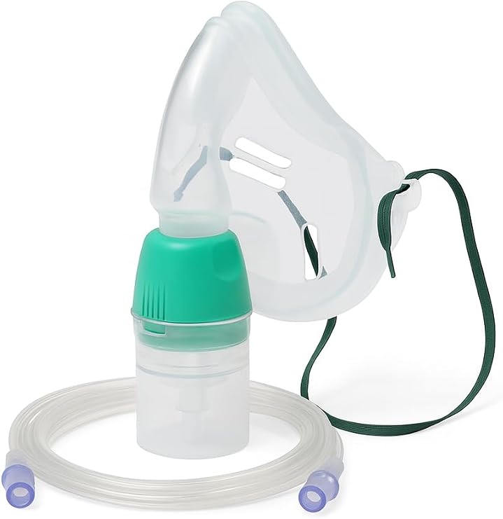 NEBULISER Replacement Set Respiratory Treatment - Includes Nebulizer Chamber, Tube and face mask.