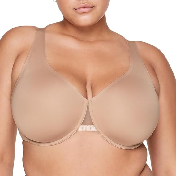 Thirdlove Unlined Minimizer Bra Full Coverage Support, Smoothing & Comfortable, Minimizes Bust, Breathable, Adjustable Straps | Smoothing & comfortable full-coverage minimizer bra that minimizes bust; breathable fabric with adjustable straps