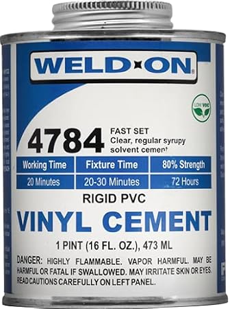 Weld-On #4784 Cement, Pint