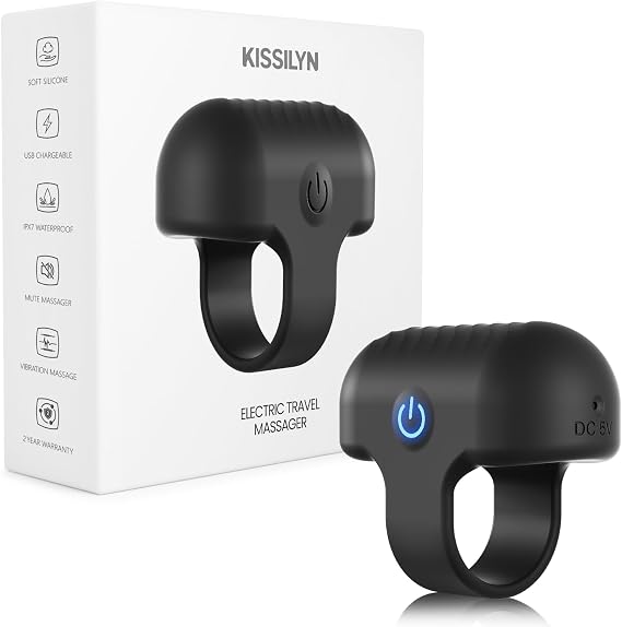 Multifunctional Mini Finger Massage Ball, Rechargeable Portable Relaxation Massage Tool