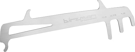 Birzman Unisex's Chain Wear Indicator Tools, Silver, One Size