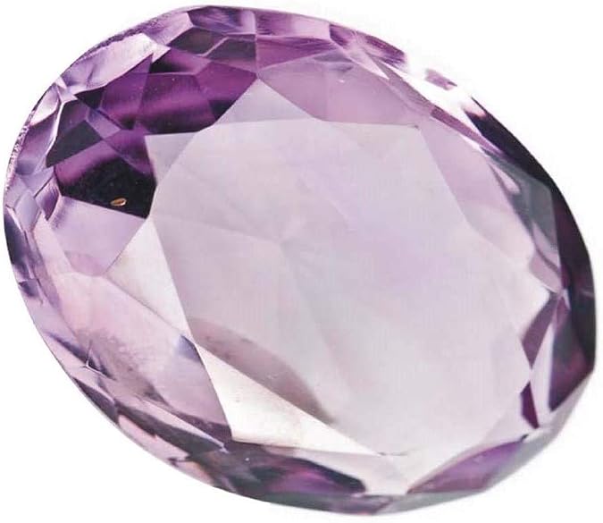TEJVIJ AND SONS jamuniya Stone Amethyst Crystal Certified Gemstones for Unisex