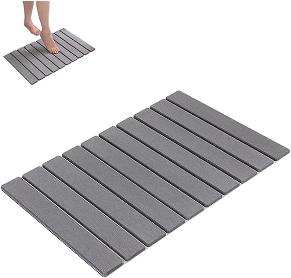 Stone Bath Mat, Diatomaceous Earth Shower Mat