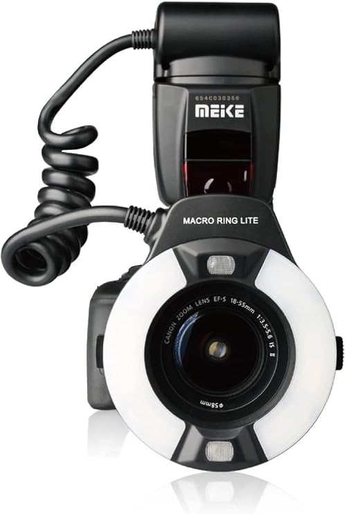 Mcoplus MK-14EXT Macro TTL Ring Flash for i-TTL with LED AF Assist lamp