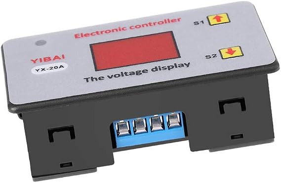 1 Pcs Battery Low Voltage Controller Protection Panel 12V-48V Universal Undervoltage Cut Off Automatic Switch Recovery Protection Controller