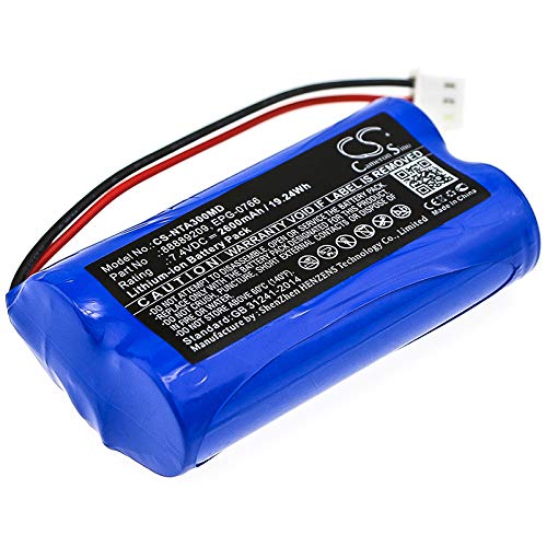 7.4v Compatible with Battery Natus 88889209, EPG-0766, EPG-0766 REV G, EPG-0766-REV E Algo 3, Algo 3i, ometer Algo 3, ometer Algo 3i