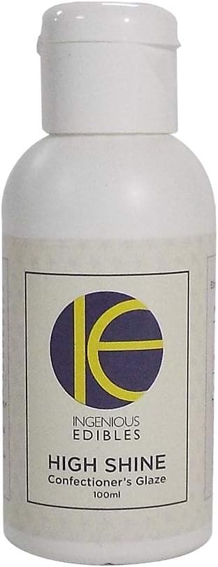 Ingenious Edibles High Shine Confectioners Glaze - Choose A Size 100ml