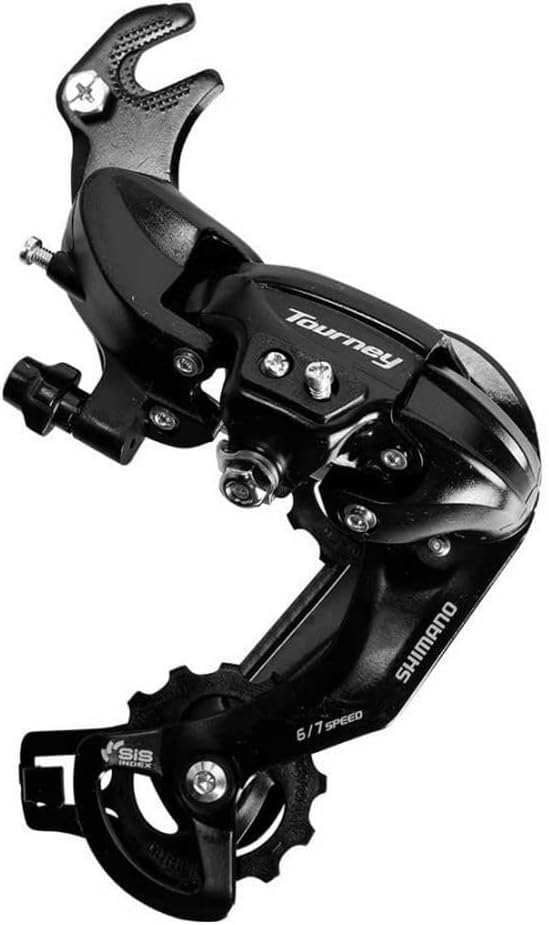 SHIMANO Bisiklet vites mekanizması Tourney RD-TY300 6/7 kat adaptör/doğrudan montaj Top Pull