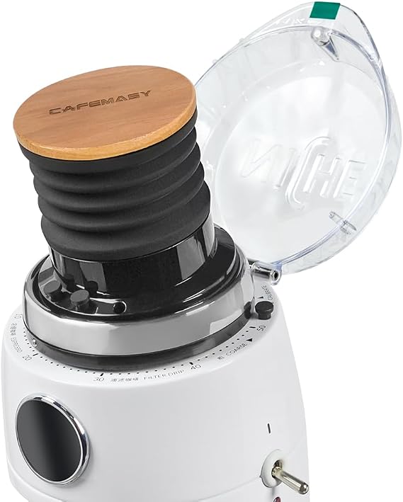 CAFEMASY Single Dose Hopper Compatible with Niche Zero Coffee Grinder Cleaning Tools Zero Retention Silicone Bellow Blower